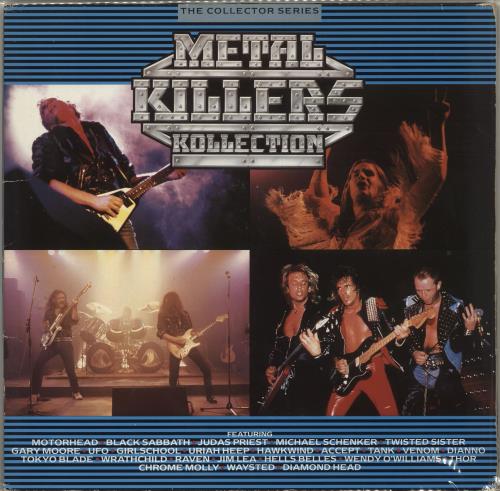 Various-Rock & Metal Metal Killers Kollection - I-III vinyl LP album (LP record) UK RVALPME718865