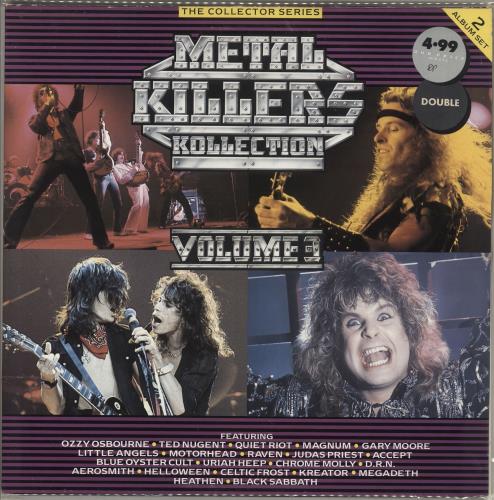 Various-Rock & Metal Metal Killers Kollection - I-III vinyl LP album (LP record) UK RVALPME718865