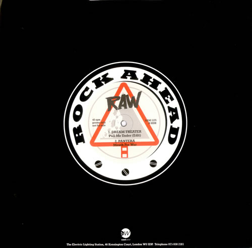 Various-Rock & Metal Raw - Rock Ahead EP 12" vinyl single (12 inch record / Maxi-single) UK RVA12RA71977