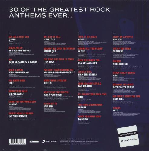 Various-Rock & Metal Rock - Sealed 2-LP vinyl record set (Double LP Album) UK RVA2LRO808400