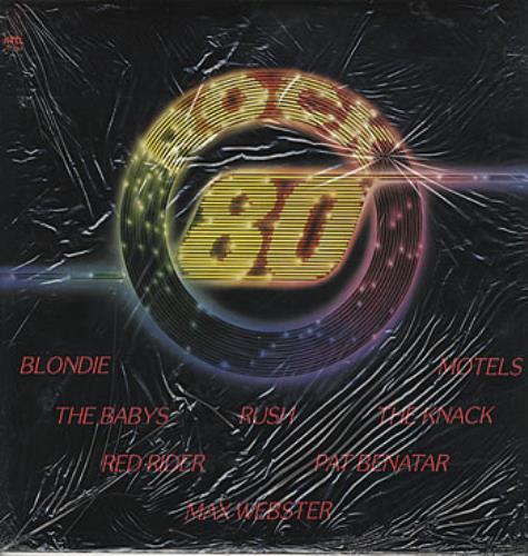 Various-Rock & Metal Rock 80 vinyl LP album (LP record) Canadian RVALPRO305973