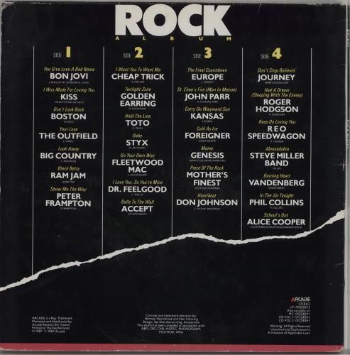 Various-Rock & Metal Rock Album 2-LP vinyl record set (Double LP Album) Dutch RVA2LRO751897