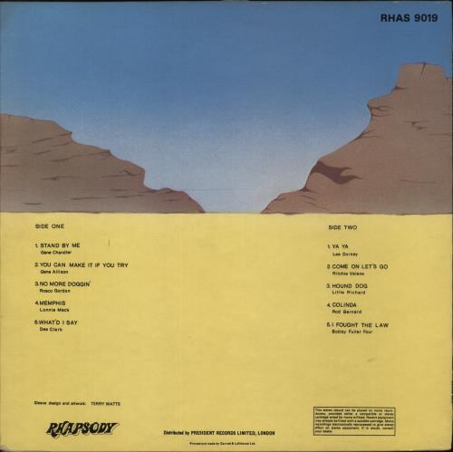 Various-Rock & Metal Rock 'N' Roll Flashbacks vinyl LP album (LP record) UK RVALPRO640071