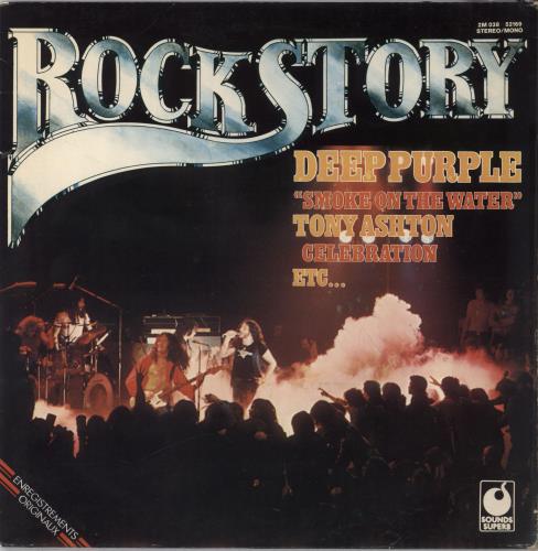 Various-Rock & Metal Rock Story vinyl LP album (LP record) Belgian RVALPRO822771