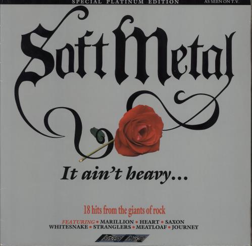 Various-Rock & Metal Soft Metal - It Ain't Heavy... - Special Platinum Edition vinyl LP album (LP record) UK RVALPSO778475