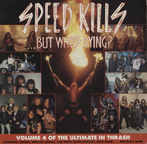 Various-Rock & Metal Speed Kills...But Who's Dying? - Volume 4 2-LP vinyl record set (Double LP Album) UK RVA2LSP586099