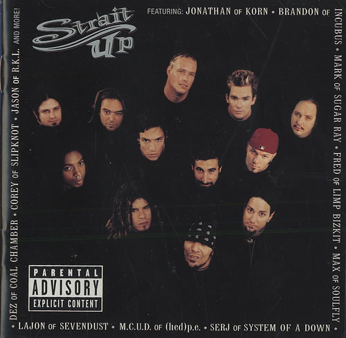 Various-Rock & Metal Strait Up CD album (CDLP) US RVACDST489817