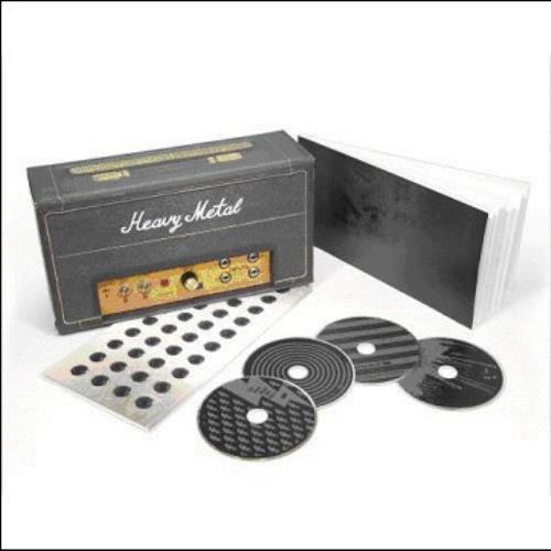 Various-Rock & Metal The Heavy Metal Box 4-CD album set UK RVA4CTH418293