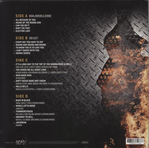 Various-Rock & Metal The Many Faces Of AC/DC - Yellow Vinyl - Sealed 2-LP vinyl record set (Double LP Album) French RVA2LTH791817