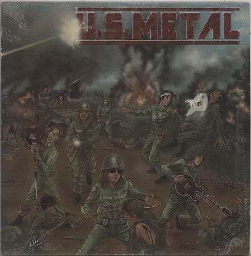Various-Rock & Metal U.S. Metal vinyl LP album (LP record) US RVALPUS757896