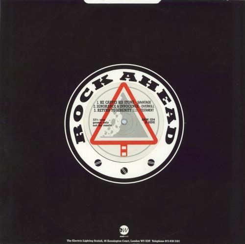 Various-Rock & Metal Untitled 12" vinyl single (12 inch record / Maxi-single) UK RVA12UN814821