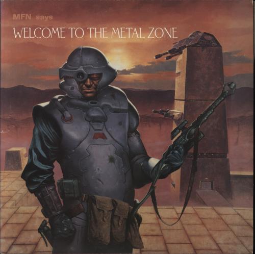 Various-Rock & Metal Welcome To The Metal Zone 2-LP vinyl record set (Double LP Album) UK RVA2LWE600547