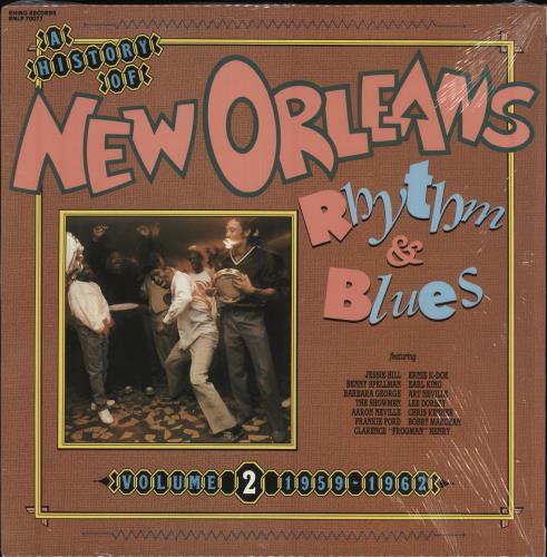 Various-Soul & Funk A History Of New Orleans Rhythm & Blues Volume 2 (1959-1962) vinyl LP album (LP record) US SJFLPAH622169