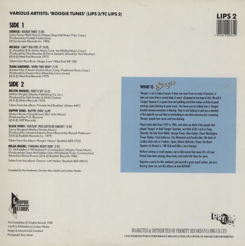 Various-Soul & Funk Boogie Tunes vinyl LP album (LP record) UK SJFLPBO754227