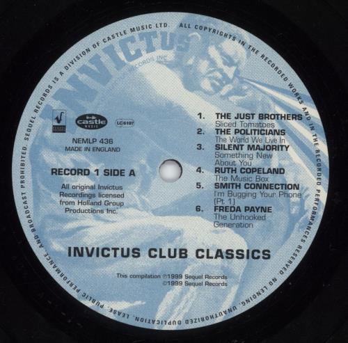 Various-Soul & Funk Come Together - Invictus Club Classics 2-LP vinyl record set (Double LP Album) UK SJF2LCO870478