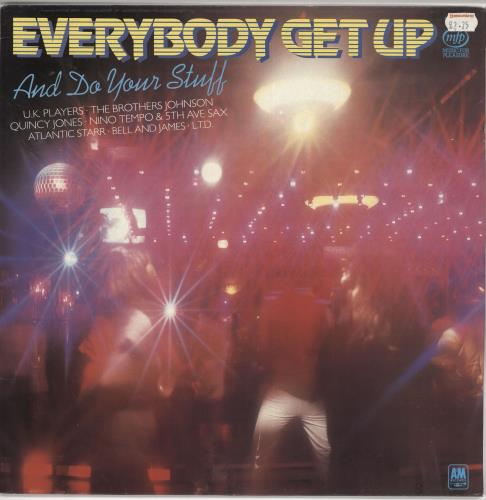 Various-Soul & Funk Everybody Get Up vinyl LP album (LP record) UK SJFLPEV723166