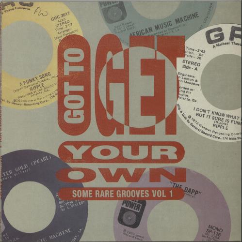 Various-Soul & Funk Got To Get Your Own - Some Rare Grooves Volume 1 vinyl LP album (LP record) UK SJFLPGO653722