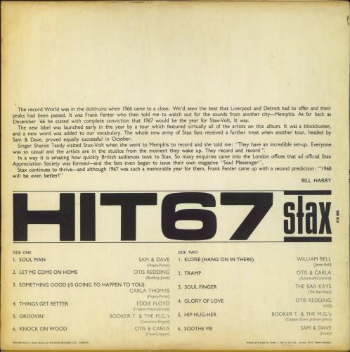 Various-Soul & Funk Hit 67 vinyl LP album (LP record) UK SJFLPHI824950