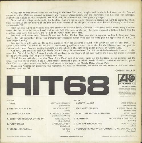 Various-Soul & Funk Hit 68 vinyl LP album (LP record) UK SJFLPHI827299