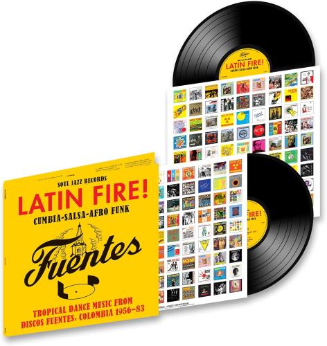 Various-Soul & Funk Latin Fire! Tropical Dance Music from Discos Fuentes, Colombia 1956-83 - Sealed 2-LP vinyl record set (Double LP Album) UK SJF2LLA876762