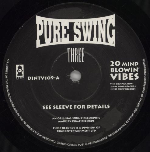 Various-Soul & Funk Pure Swing III vinyl LP album (LP record) UK SJFLPPU861318