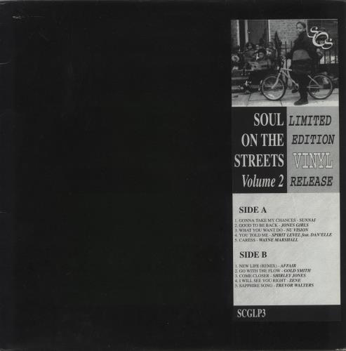 Various-Soul & Funk Soul On The Streets Volume 2 vinyl LP album (LP record) UK SJFLPSO869339