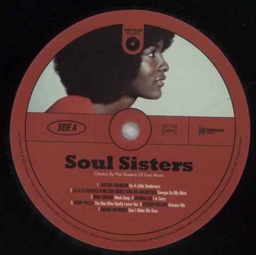 Various-Soul & Funk Soul Sisters vinyl LP album (LP record) French SJFLPSO866746