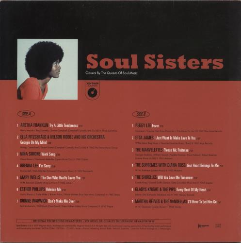 Various-Soul & Funk Soul Sisters vinyl LP album (LP record) French SJFLPSO866746