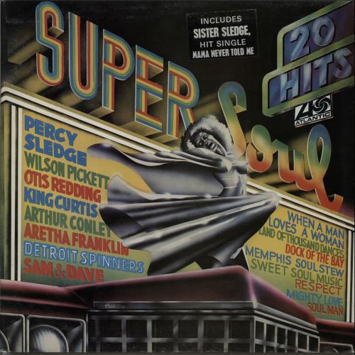 Various-Soul & Funk Super Soul 20 Hits vinyl LP album (LP record) UK SJFLPSU643779