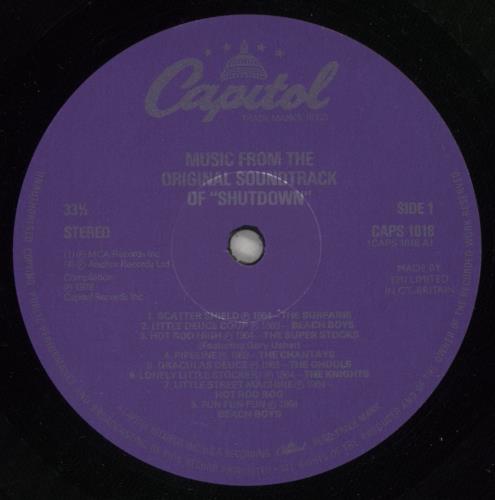 Various-Surf & Instrumental Shut Down vinyl LP album (LP record) UK VGWLPSH616419