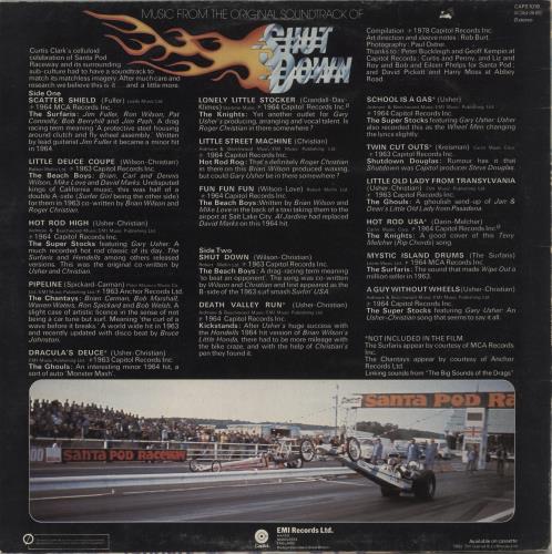 Various-Surf & Instrumental Shut Down vinyl LP album (LP record) UK VGWLPSH616419