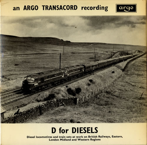 Various-Trains D for Diesels EP 7" vinyl single (7 inch record / 45) UK V-T07DF585745