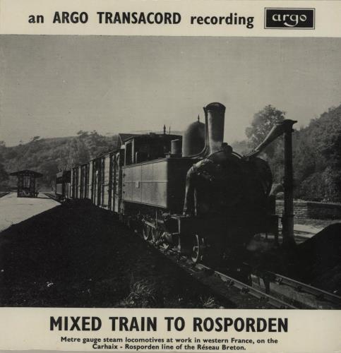 Various-Trains Mixed Train To Rosporden EP 7" vinyl single (7 inch record / 45) UK V-T07MI683932