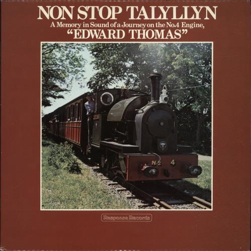 Various-Trains Non Stop Talyllyn - A Memory In Sound Of A Journey On The No.4 Engine, "Edward Thomas" vinyl LP album (LP record) UK V-TLPNO697665