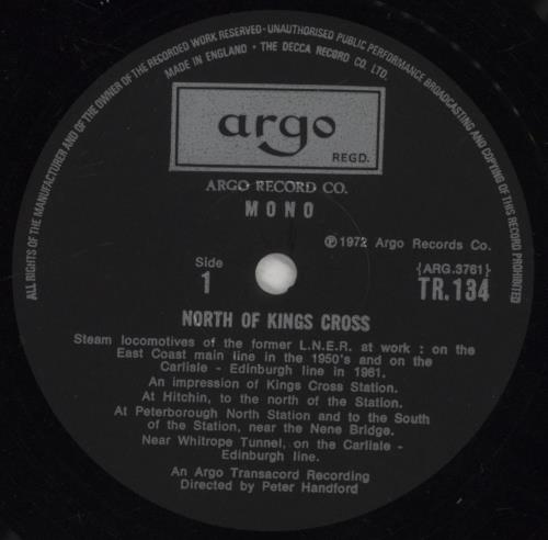 Various-Trains North Of Kings Cross vinyl LP album (LP record) UK V-TLPNO684412