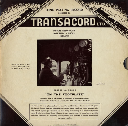 Various-Trains On The Footplate 10" vinyl single (10 inch record) UK V-T10ON551721