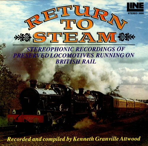 Various-Trains Return To Steam vinyl LP album (LP record) UK V-TLPRE457506