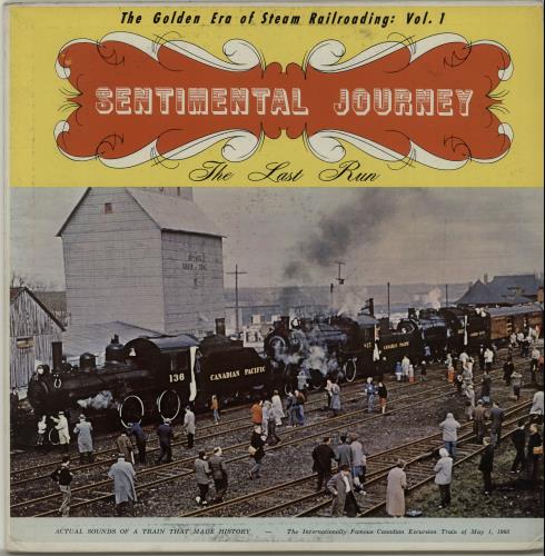 Various-Trains Sentimental Journey vinyl LP album (LP record) Canadian V-TLPSE654869