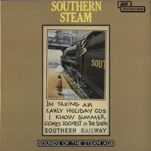 Various-Trains Southern Steam vinyl LP album (LP record) UK V-TLPSO863787