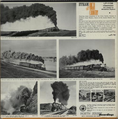 Various-Trains Steam In The High Country vinyl LP album (LP record) US V-TLPST654868