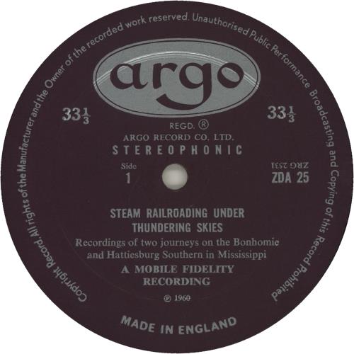 Various-Trains Steam Railroading Under Thundering Skies - EX vinyl LP album (LP record) UK V-TLPST655727