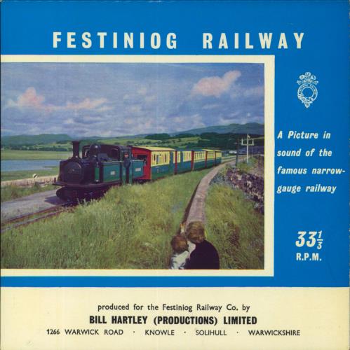 Various-Trains The Festiniog Railway EP 7" vinyl single (7 inch record / 45) UK V-T07TH809158