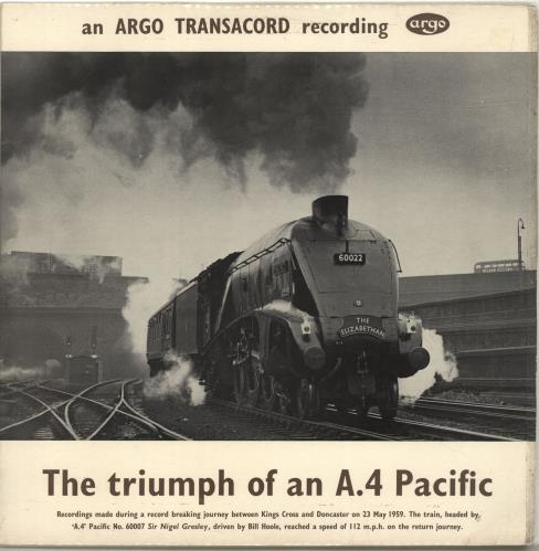 Various-Trains The Triumph Of An A.4 Pacific - EX vinyl LP album (LP record) UK V-TLPTH690216
