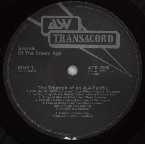 Various-Trains The Triumph Of An A4 Pacific vinyl LP album (LP record) UK V-TLPTH863780