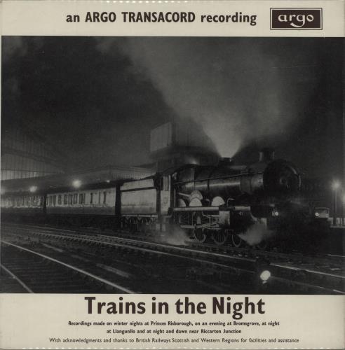 Various-Trains Trains In The Night vinyl LP album (LP record) UK V-TLPTR684244