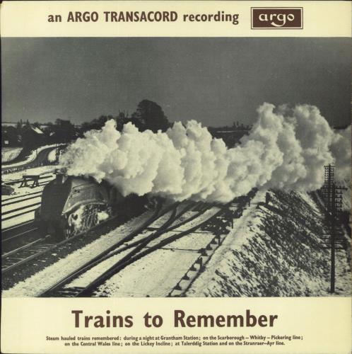 Various-Trains Trains To Remember - 1st vinyl LP album (LP record) UK V-TLPTR803220