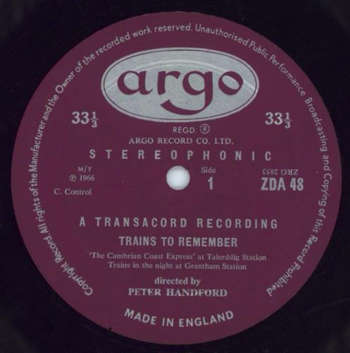 Various-Trains Trains To Remember - 1st vinyl LP album (LP record) UK V-TLPTR803220