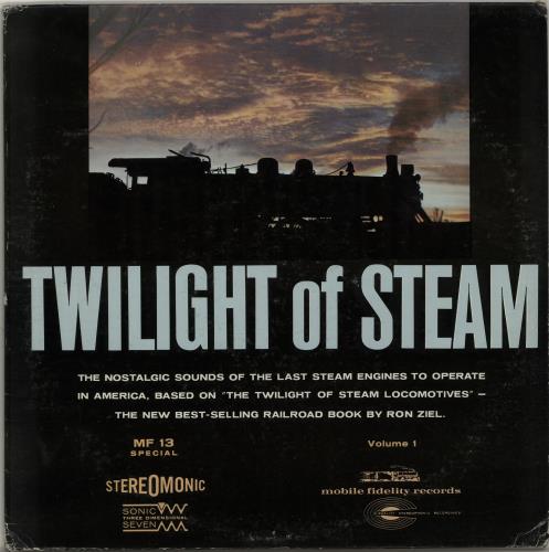 Various-Trains Twilight Of Steam vinyl LP album (LP record) US V-TLPTW655178