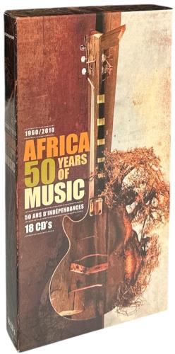 Various-World Music Africa : 50 Years Of Music (1960/2010 : 50 Ans D'Indpendances) - EX CD Album Box Set French VRWDXAF876499