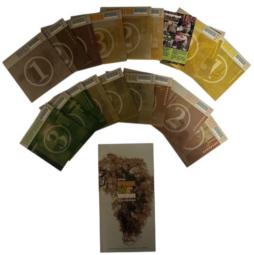 Various-World Music Africa : 50 Years Of Music (1960/2010 : 50 Ans D'Indpendances) - EX CD Album Box Set French VRWDXAF876499
